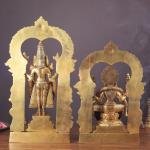 Pure Brass Tirupati Balaji with Padmavathi Thayar Set | 22" Divine Duo | 27.5kg Temple Grade Masterpiece | Sacred Murti Pair | Jaipurio